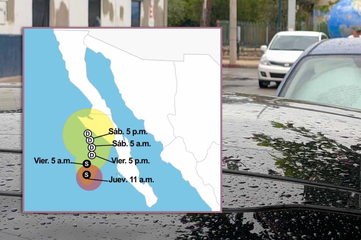 Tormenta Tropical Lorena se desvía: No entrará a Sonora