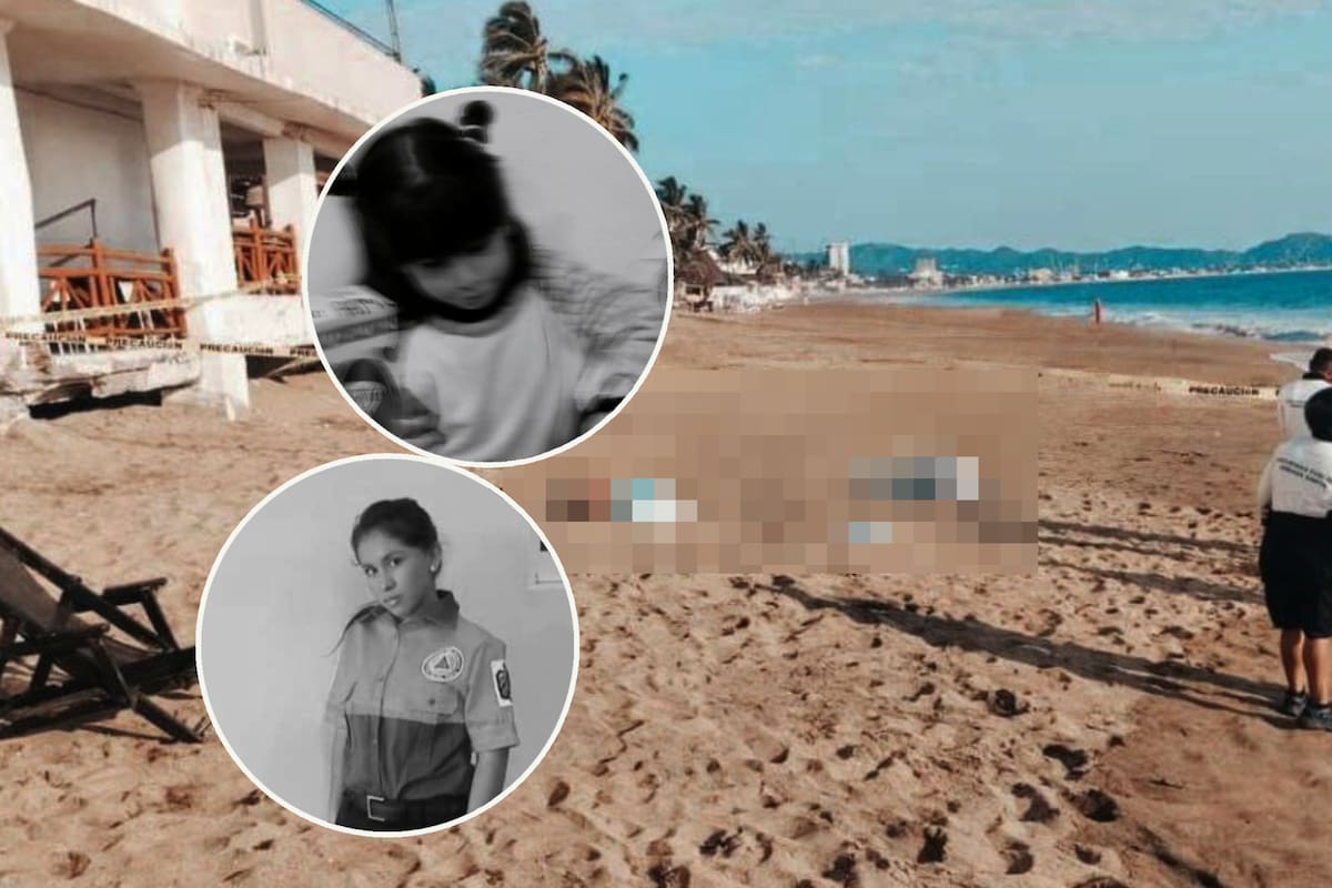 María Isela y su hija de 7 años murieron ahogadas en playa de Colima luego de que la madre se lanzara al agua para salvar a la niña; difunden imagen