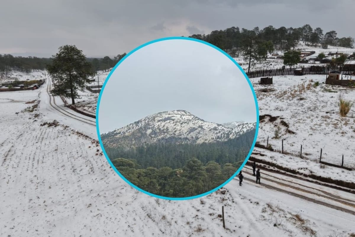 Frentes fríos tardíos causan nevadas en Nayarit y condiciones invernales en el Ajusco durante una primavera atípica en México