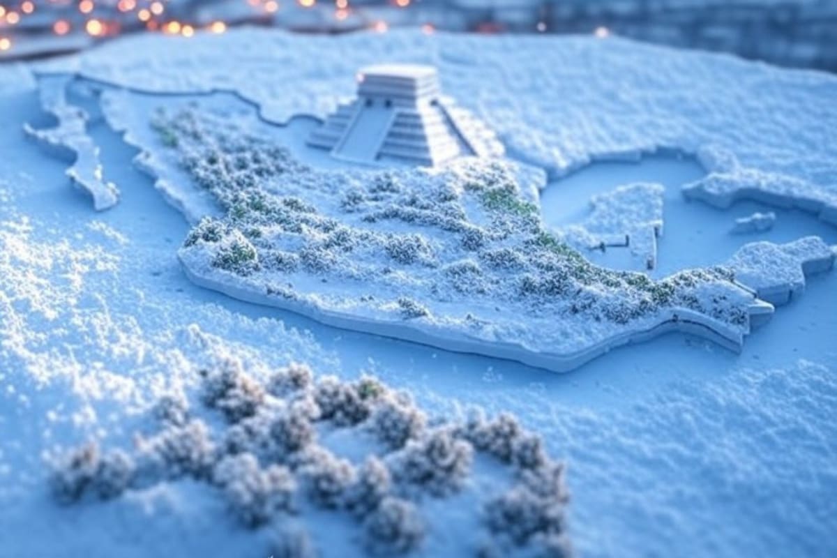 Frente frío número 20 provocará bajas temperaturas y lluvias fuertes en diversas entidades del país