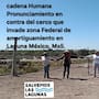 Activistas de “Salvemos las Lagunas” denuncian invasión en la Laguna México ante la aparición de un cerco de púas