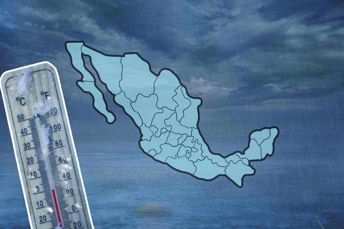 Dos frentes fríos bajarán las temperaturas en México y lloverá en diferentes estados: Así estará el clima este jueves 17 de octubre