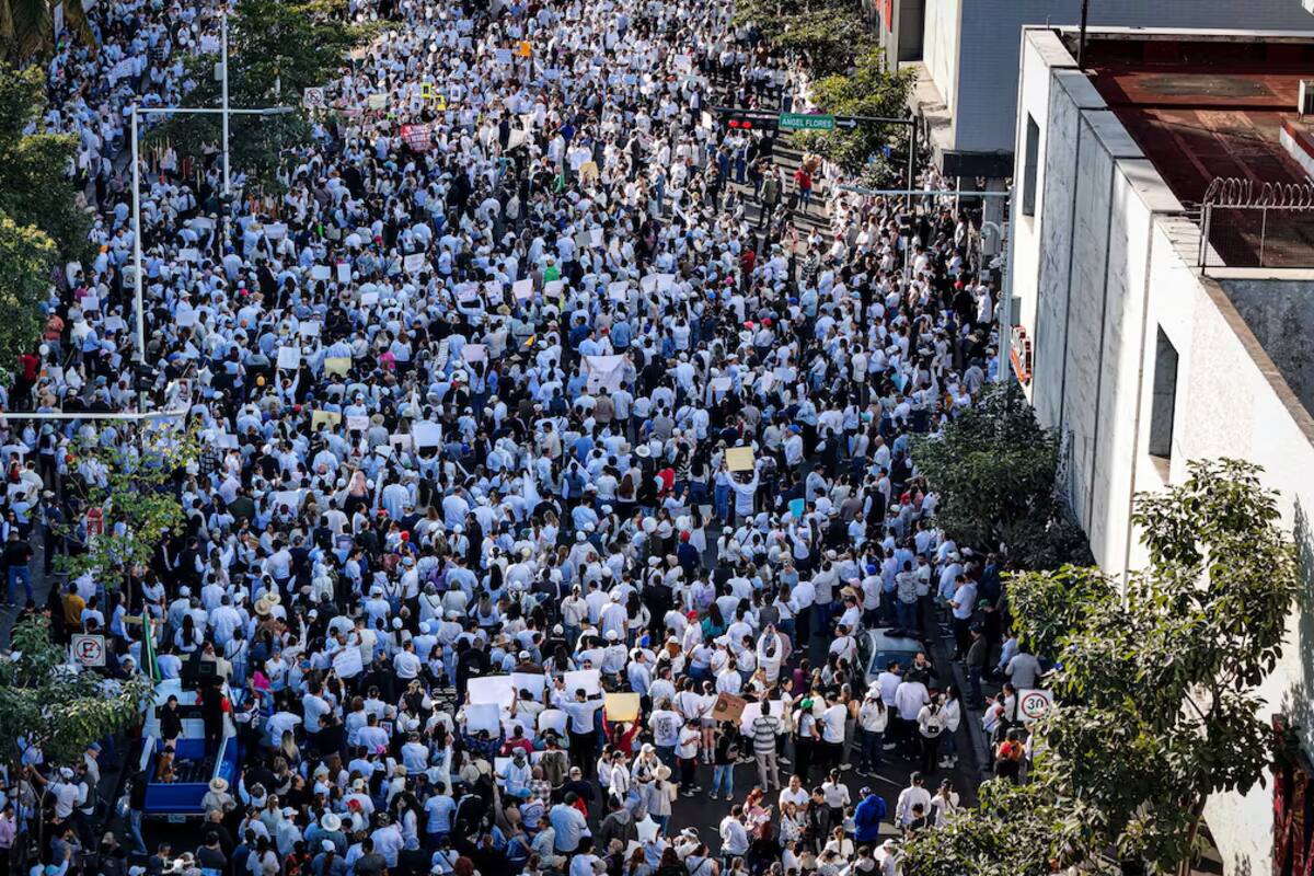 Se realiza segunda protesta en contra de la inseguridad en Sinaloa
