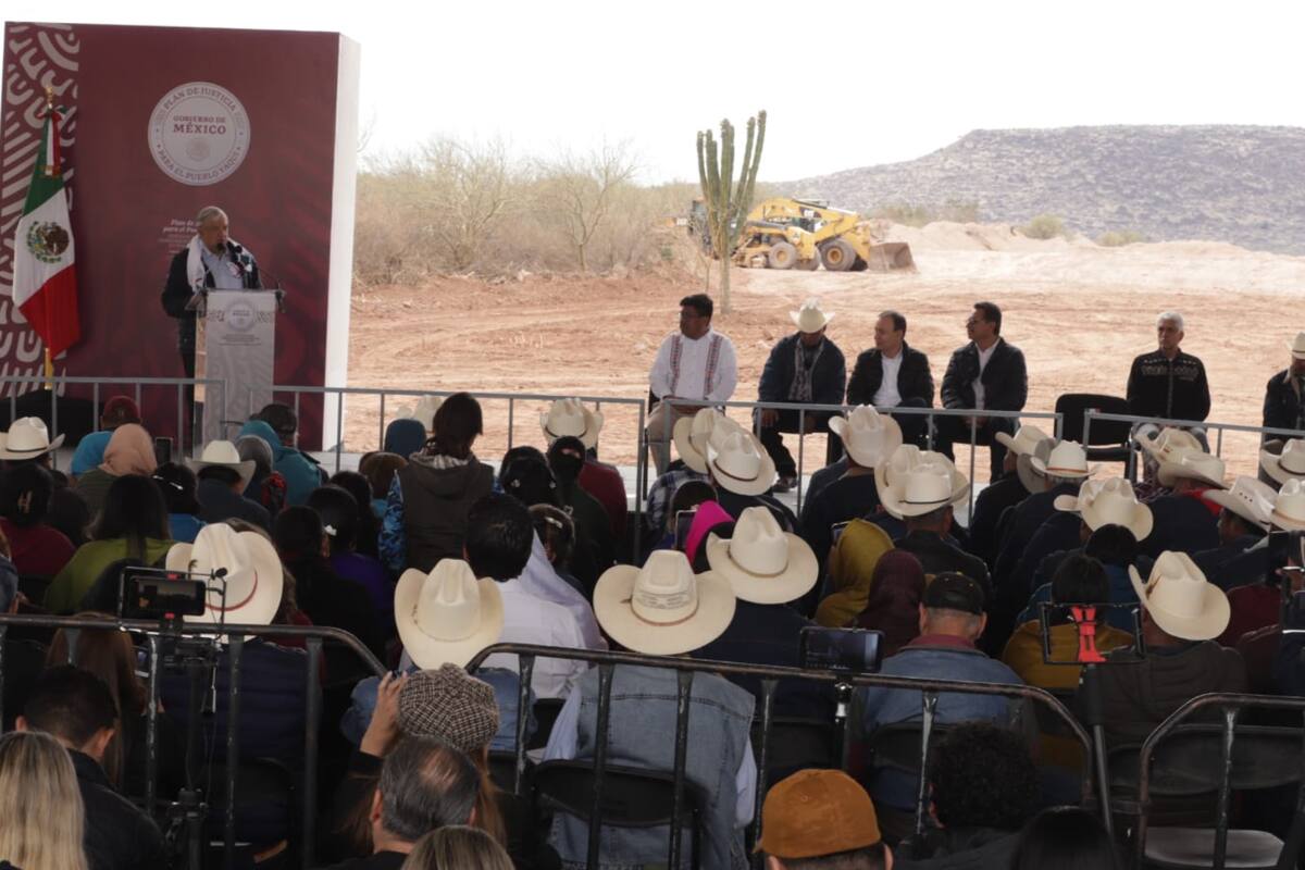 Llega hoy a Cajeme presidente AMLO para inaugurar Acueducto Yaqui