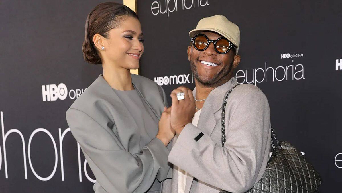 Zendaya y su estilista Law Roach