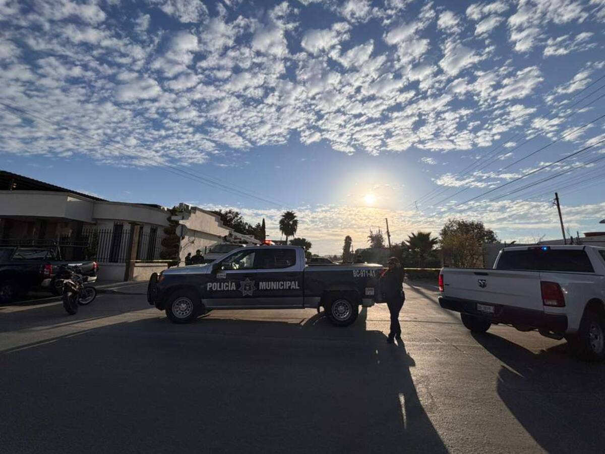 Los números de emergencia fueron alertados sobre varias detonaciones en contra de un hombre sobre la calle San Felipe de la colonia Buenos Aires Norte. Foto: Border Zoom