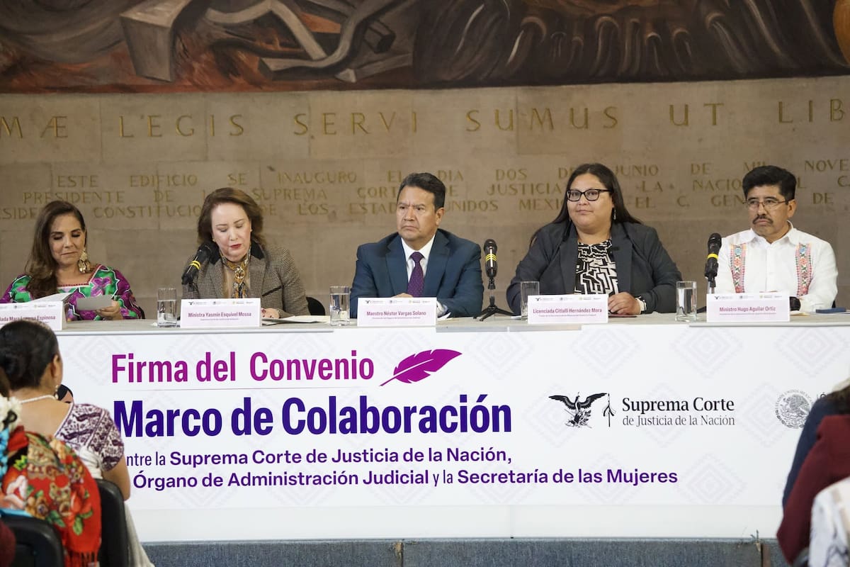 SCJN, INE, TEPJF e instituciones mexicanas firman acuerdo para proteger los derechos electorales de pueblos indígenas y afromexicanos en México
