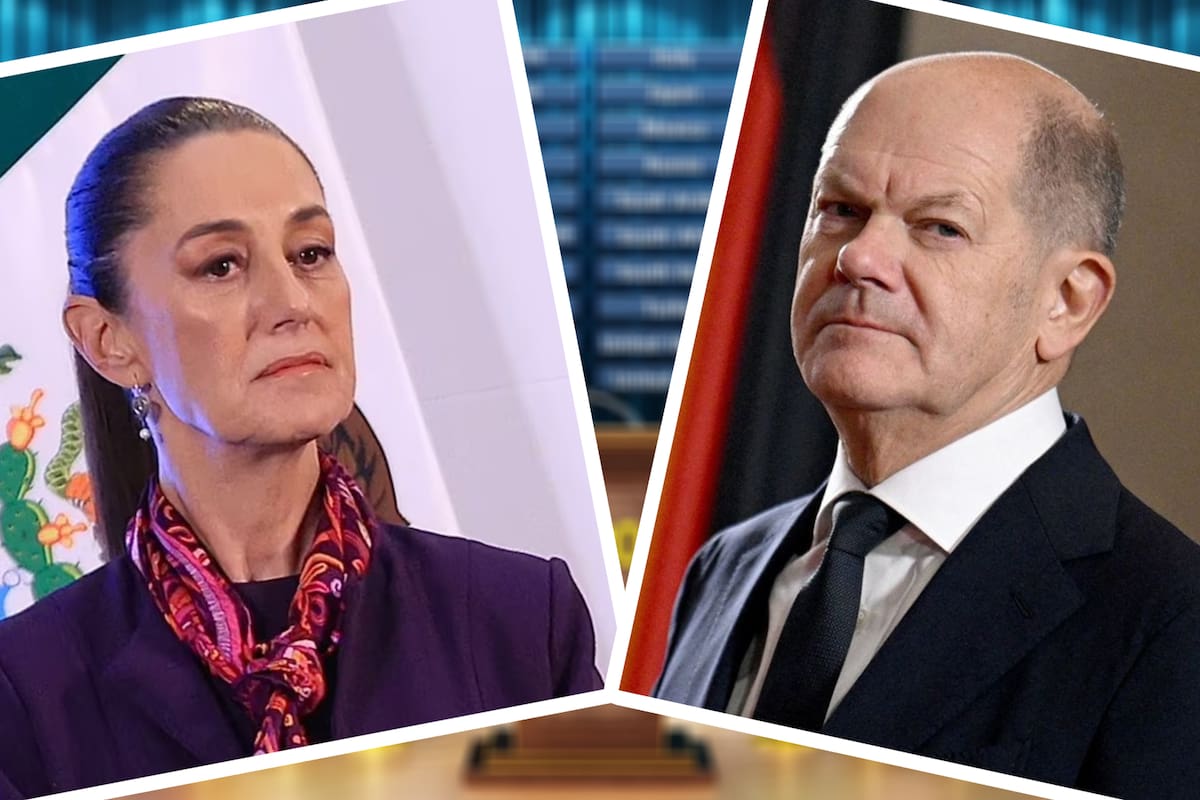 Por esta razón el canciller de Alemania canceló reunión con Claudia Sheinbaum
