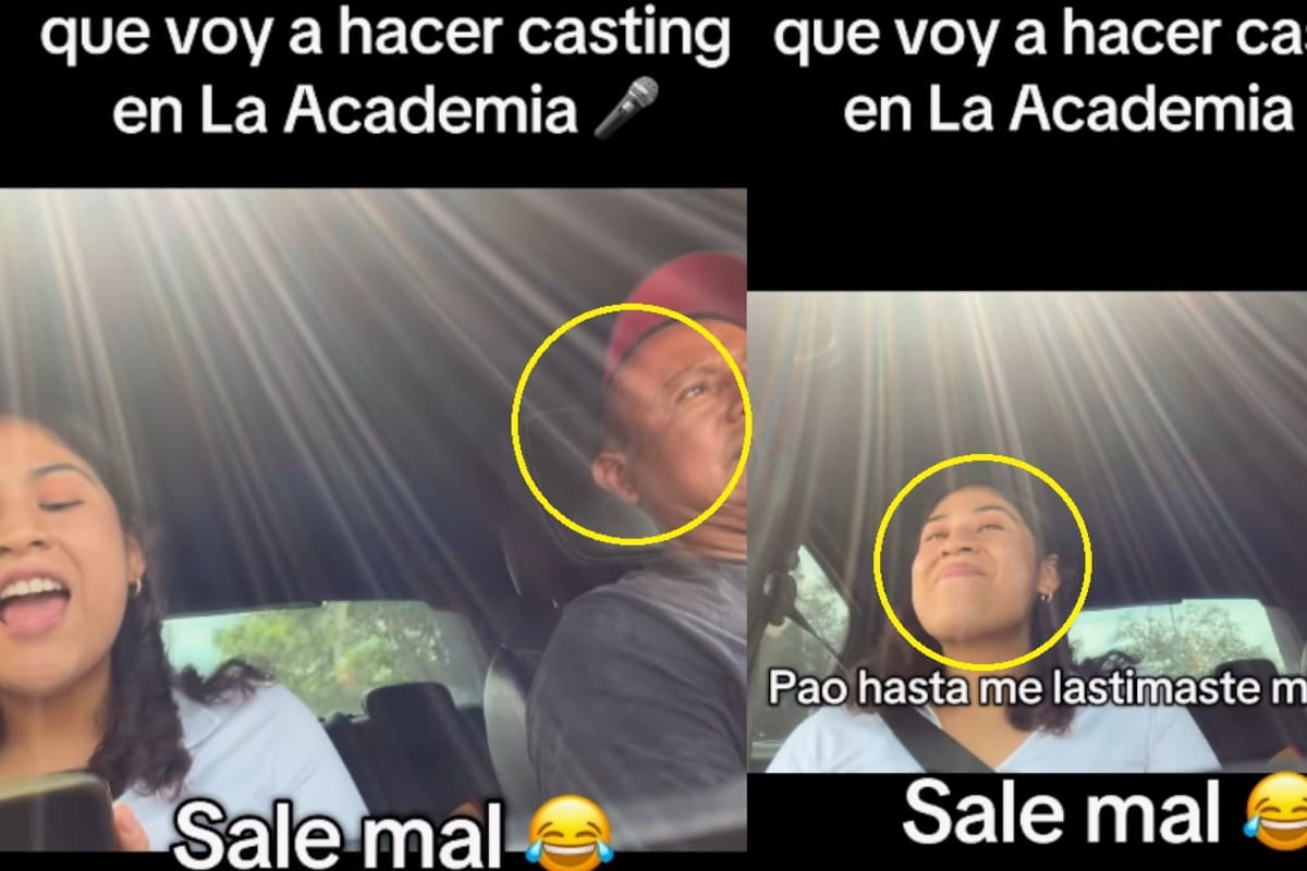 “Suena horrible”: Joven le dice a su padre que hará casting para La Academia y le hace una demostración de canto en el coche