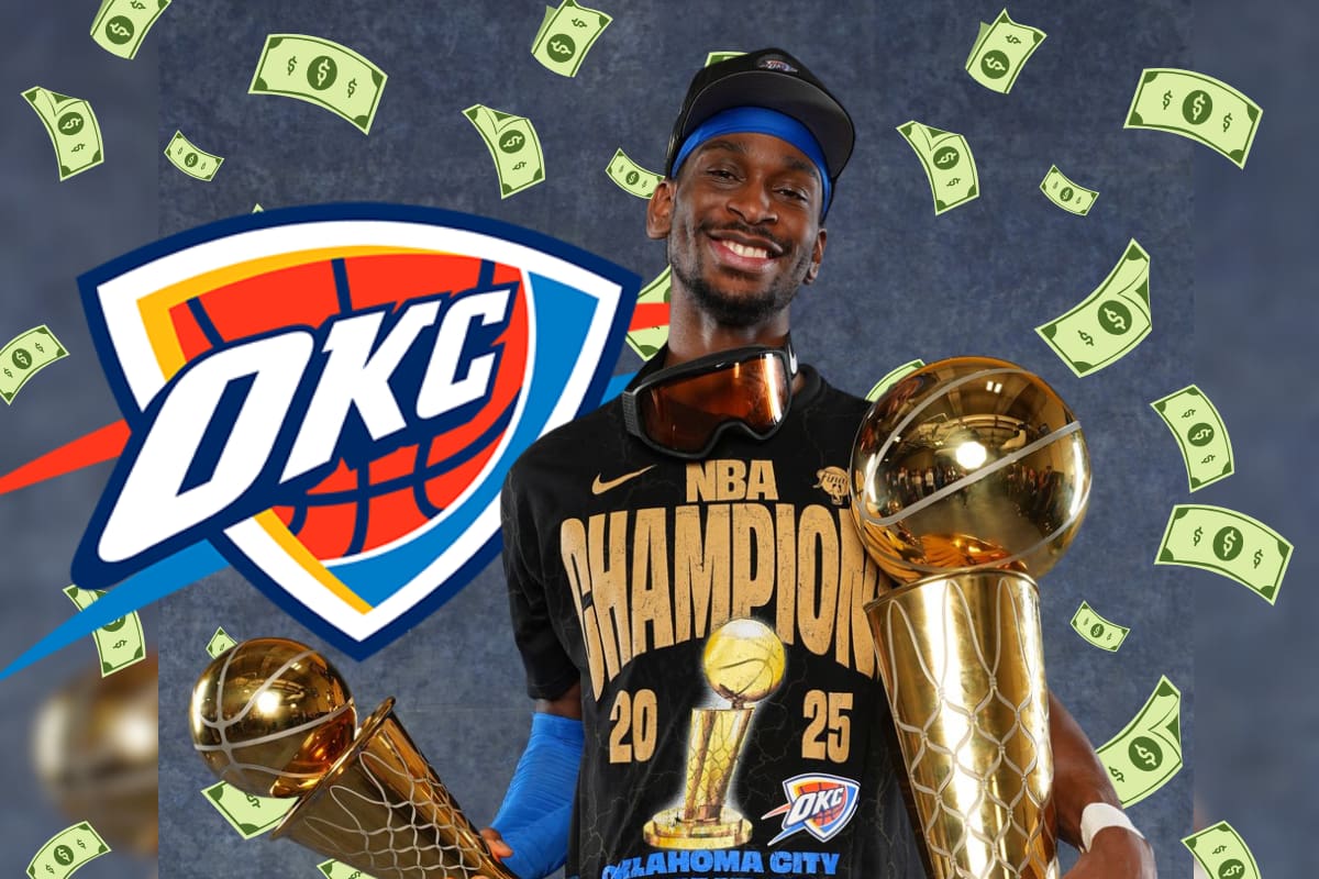 ¡Mejor pagado en la historia! Shai Gilgeous-Alexander podría firmar un contrato de 285 millones de dólares