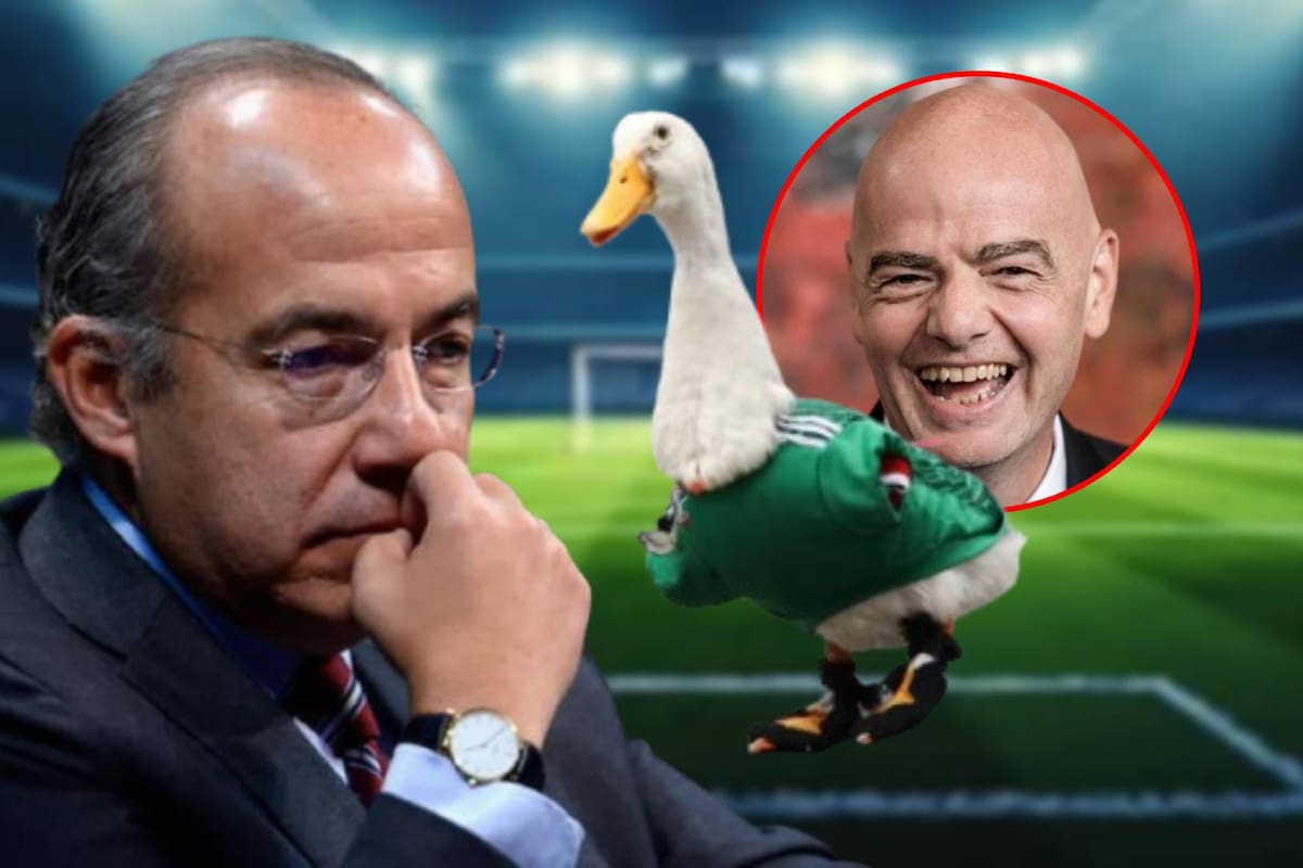Felipe Calderón explotó contra la FIFA por oferta al pato Merlín, rechazó que sea embajador oficial y sugiere mejor “regalías o buen apoyo económico”