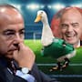 Felipe Calderón explotó contra la FIFA por oferta al pato Merlín, rechazó que sea embajador oficial y sugiere mejor “regalías o buen apoyo económico”