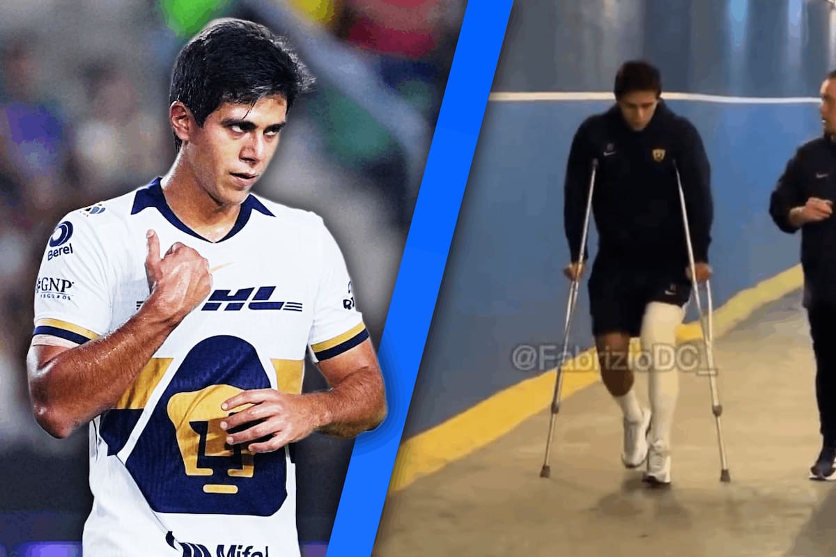 ¿Qué le pasó? JJ Macías fue lesionado de gravedad en el Cruz Azul vs Pumas