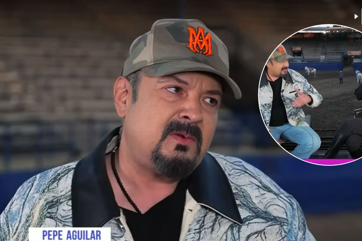 Pepe Aguilar encara a reportera en plena entrevista y defiende públicamente a su familia