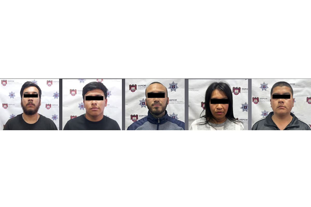 Atrapan a banda de ladrones