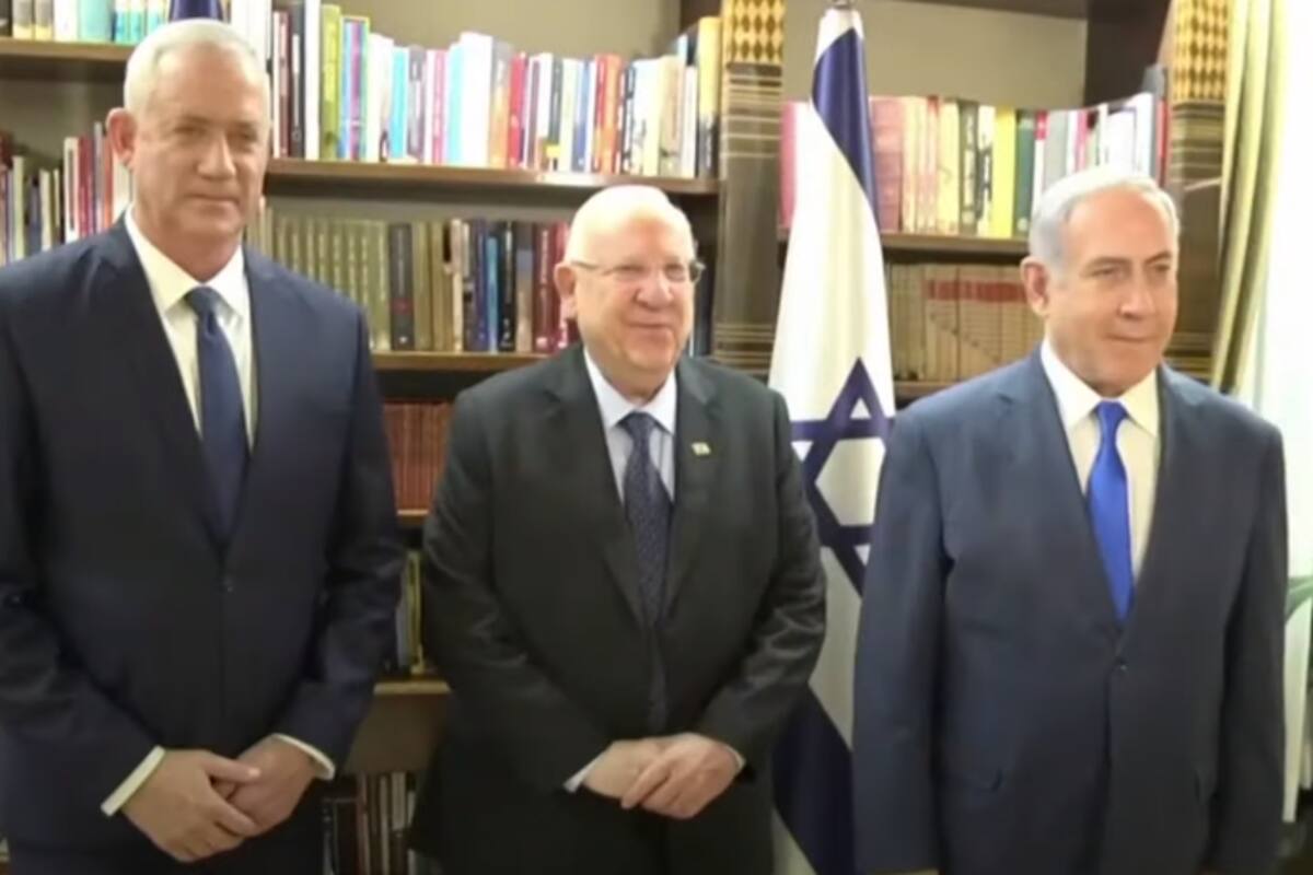Forman gobierno de emergencia en Israel por Covid-19
