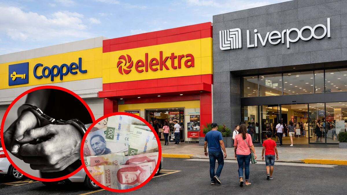 Dejar de pagar en Coppel, Elektra o Liverpool no implica cárcel en México, pero sí puede derivar en demandas, intereses acumulados y reportes negativos en Buró de Crédito