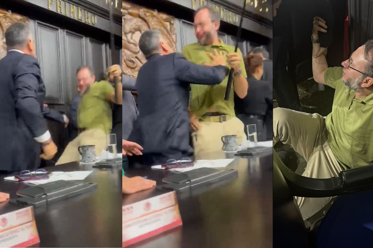 ¿Quién es Emiliano, trabajador del Senado que intentó evitar la pelea entre Alito Moreno y Noroña pero se llevó la peor parte? Andrea Chávez le ofrece a su equipo legal tras agresiones