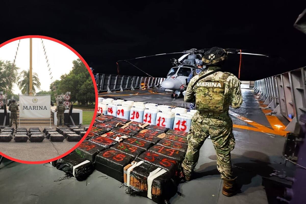 Semar asegura más de 45 toneladas de drogas en los primeros tres meses de gobierno de Claudia Sheinbaum