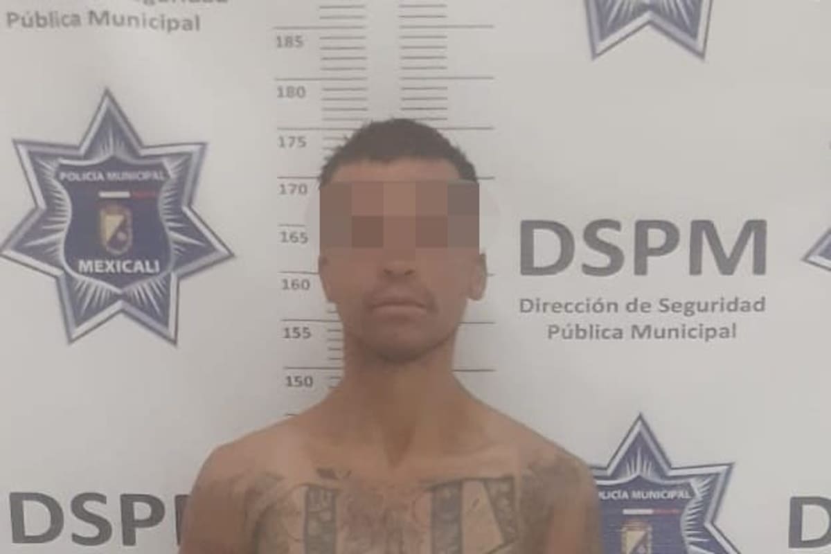 Ataca a golpes a un adulto mayor en la vía pública y lo detienen en flagrancia
