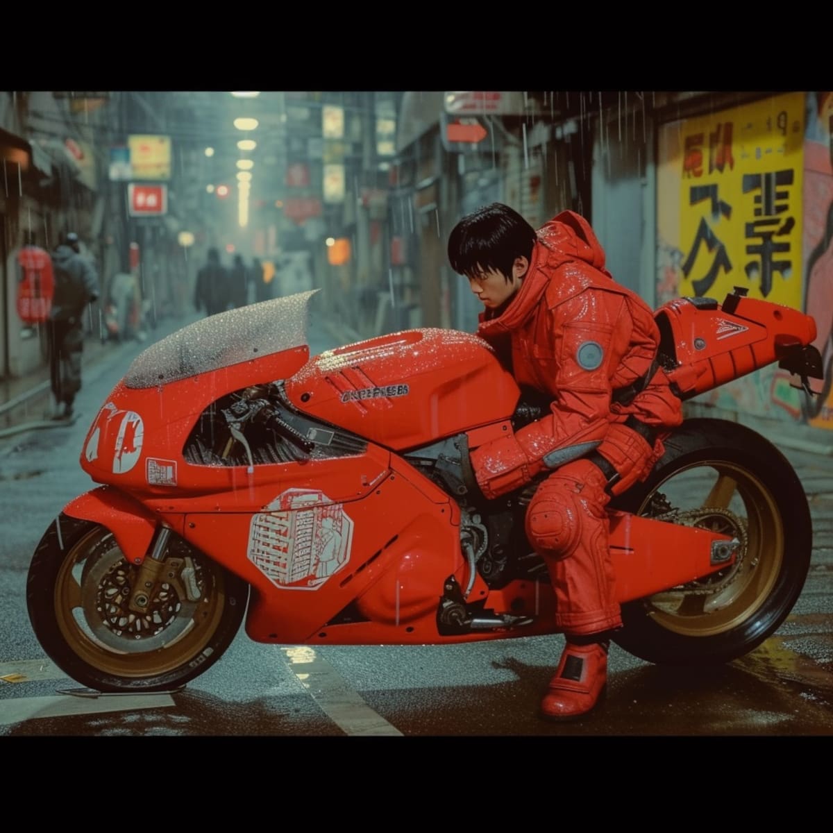 Así se vería Kaneda si existiera en el mundo real según la Inteligencia Artificial de Midjourney