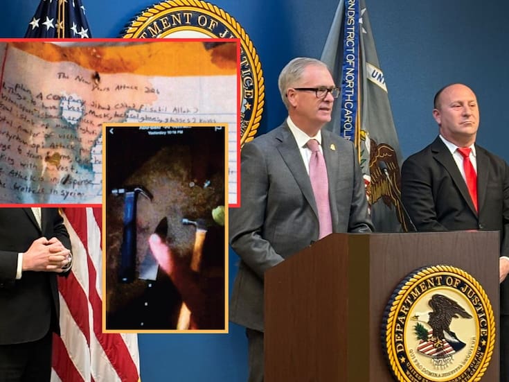 Un joven de 18 años arrestado por el FBI tras planear un ataque inspirado por ISIS en un supermercado de Carolina del Norte; su objetivo eran judíos, cristianos e individuos de la comunidad LGBTQ+