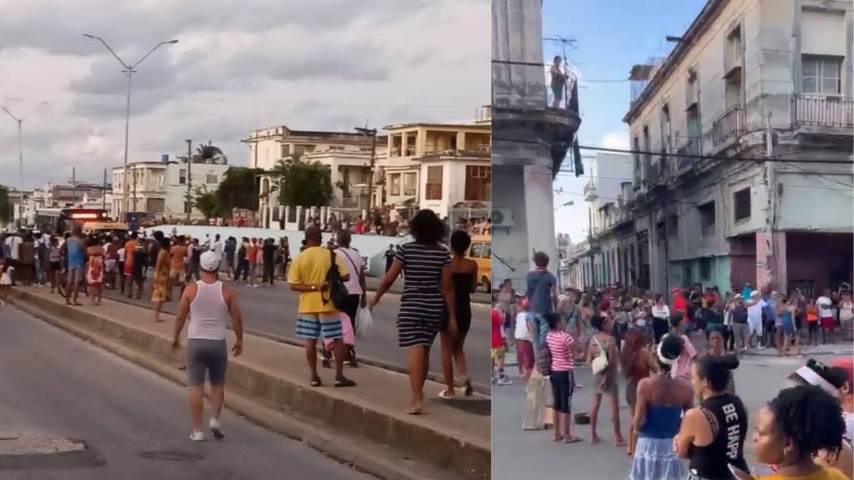 Gobierno de Cuba reprime violentamente las protestas contra la falta de electricidad