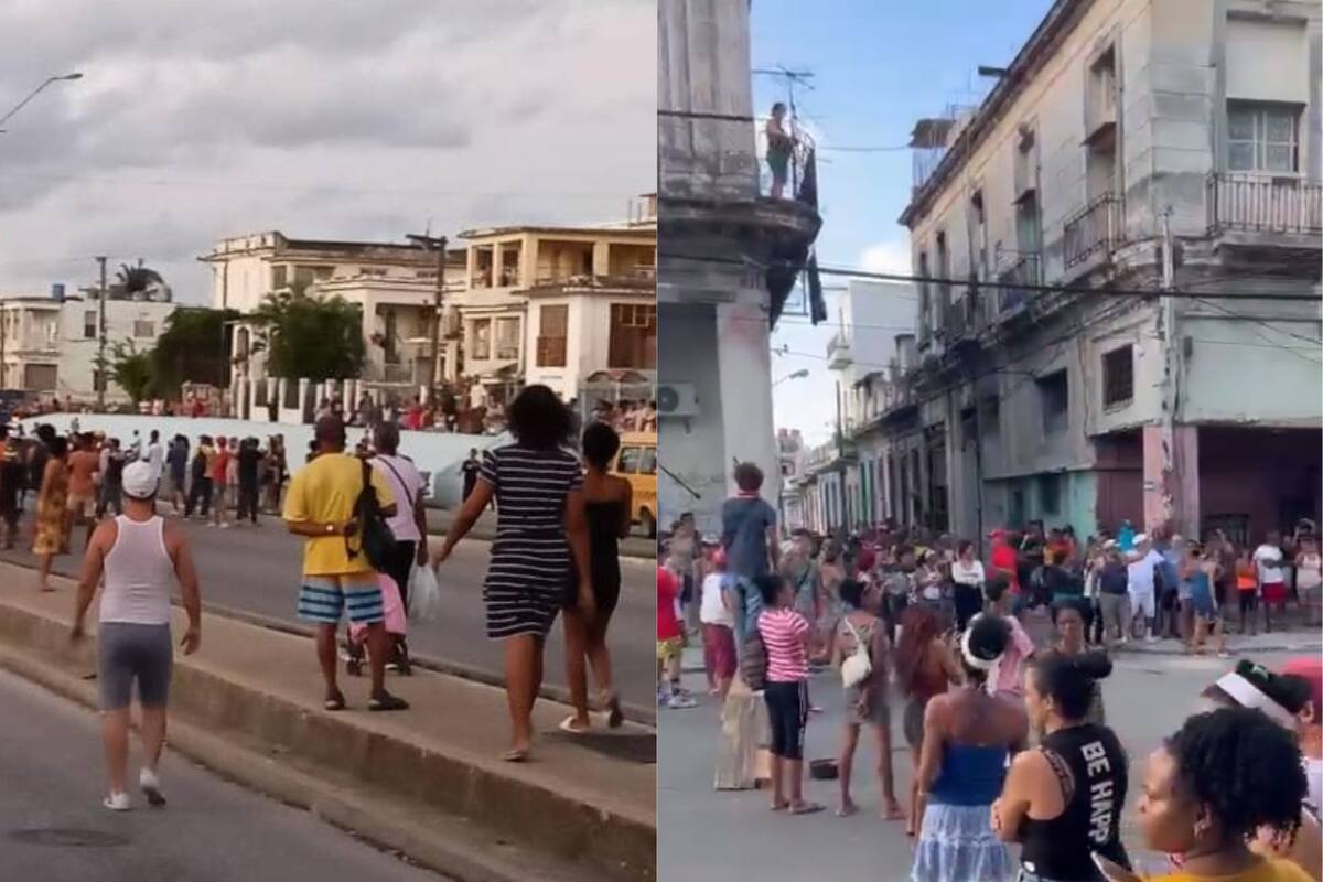 Gobierno de Cuba reprime violentamente las protestas contra la falta de electricidad