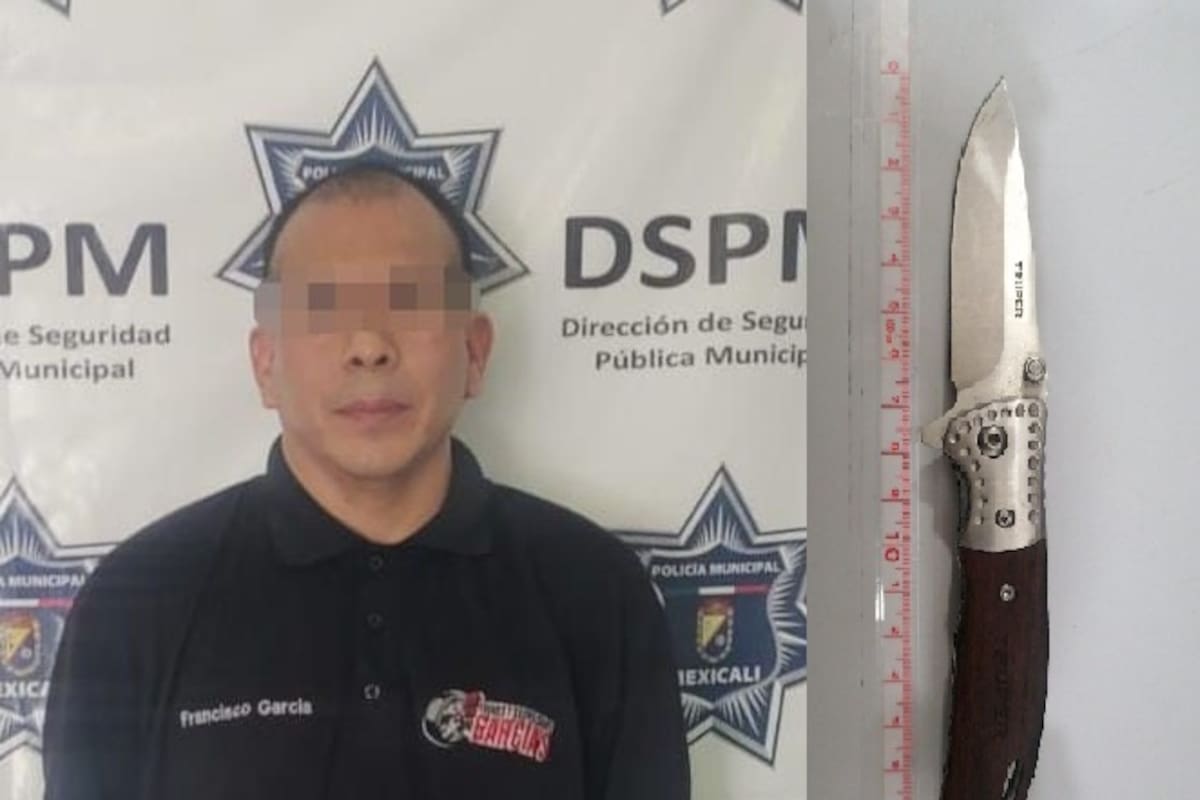Detienen a hombre armado tras intentar huir de la Policía en Quintas del Centro