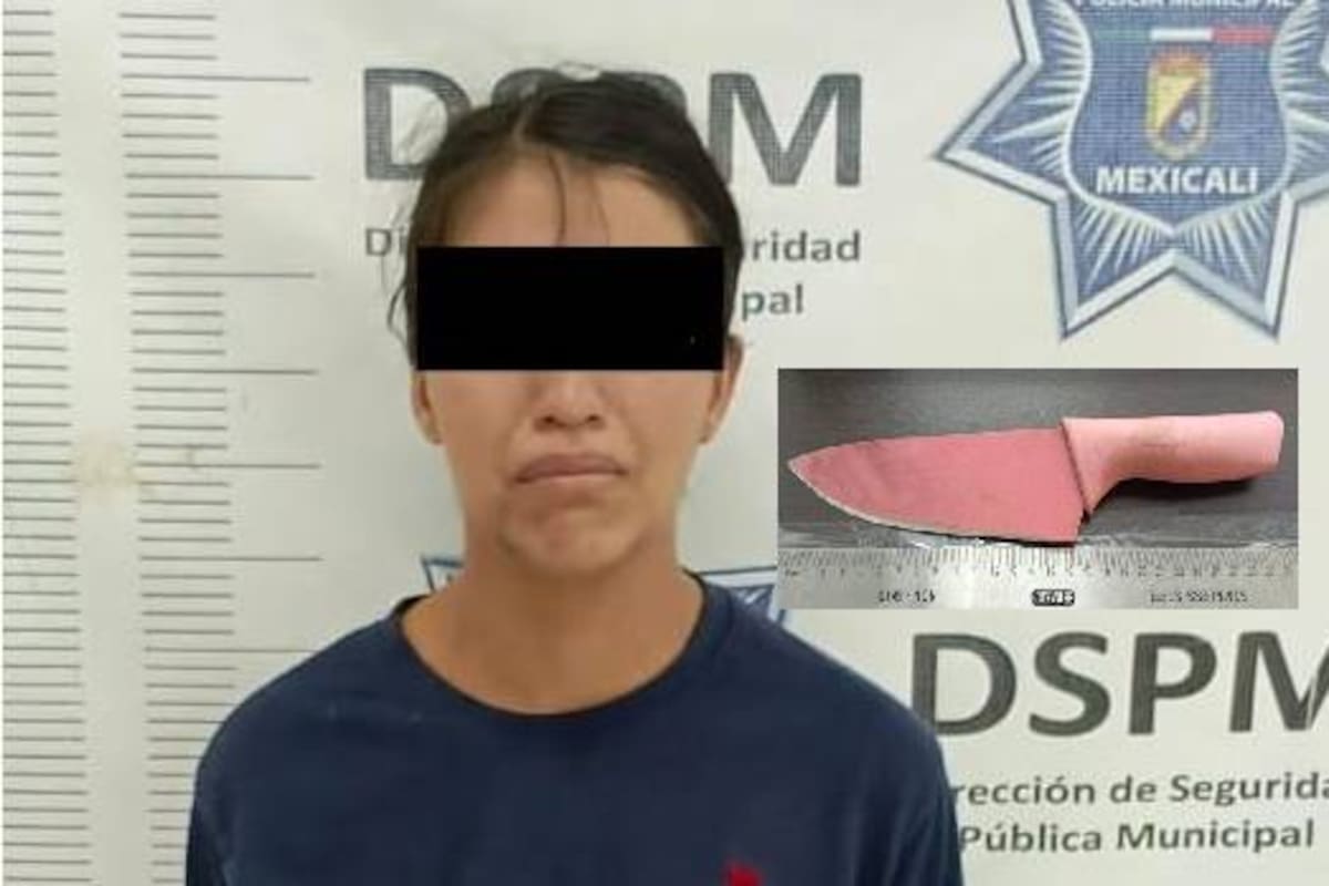 Joven acuchilla al novio de su tía en la Gabriela Mistral