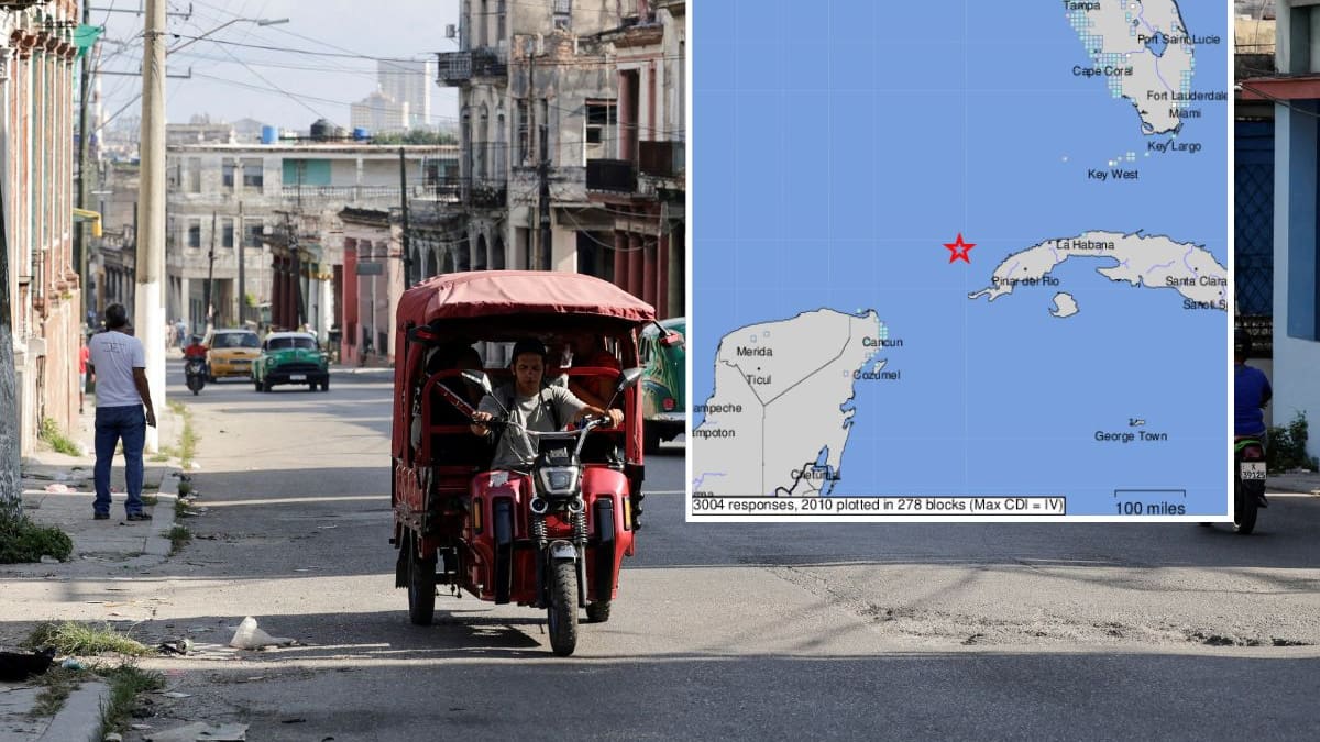 Temblor de magnitud 6.1 frente a Cuba causa evacuaciones preventivas en centros comerciales de Quintana Roo y suspende el transporte en Miami