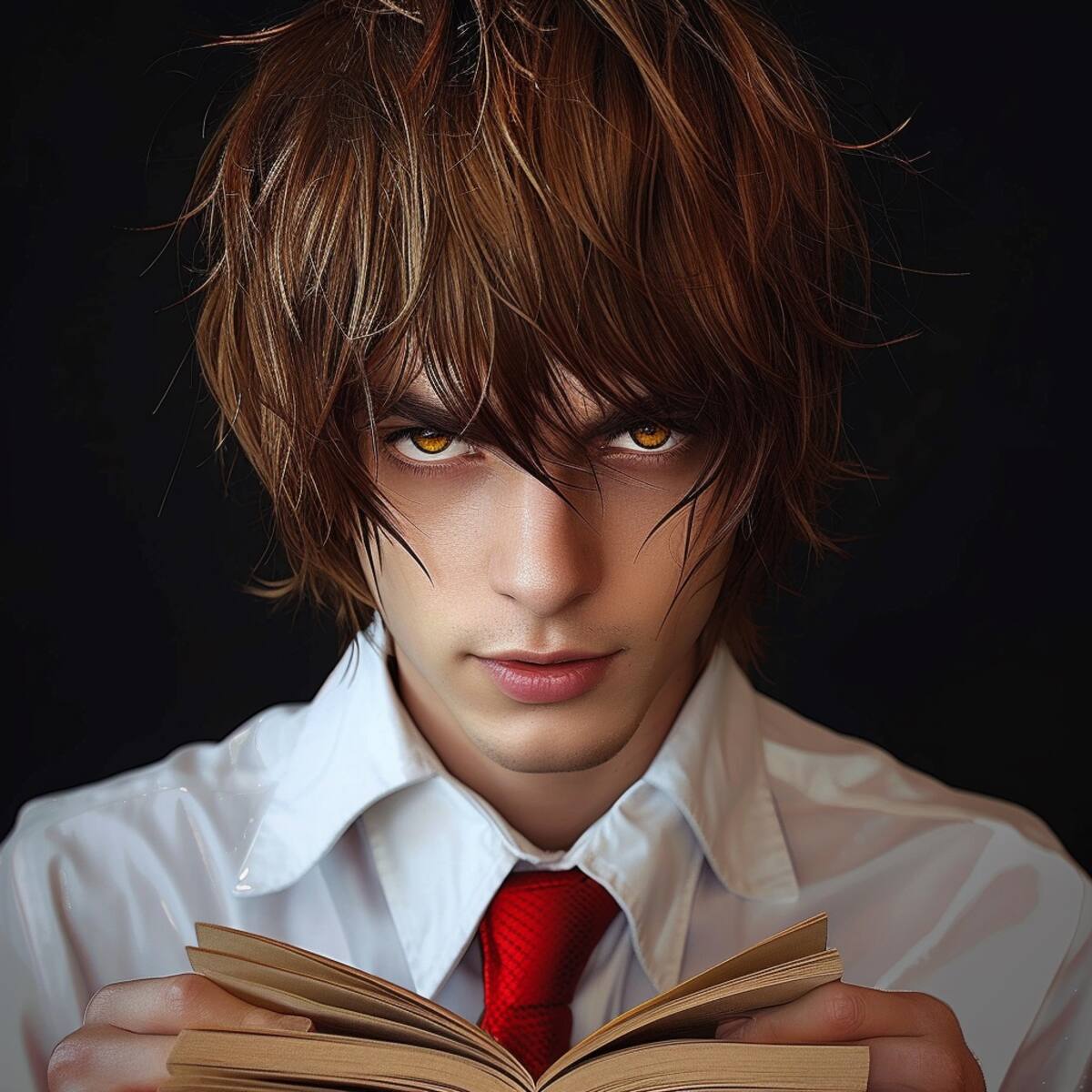 Light Yagami de Death Note en versión realista según la Inteligencia Artificial