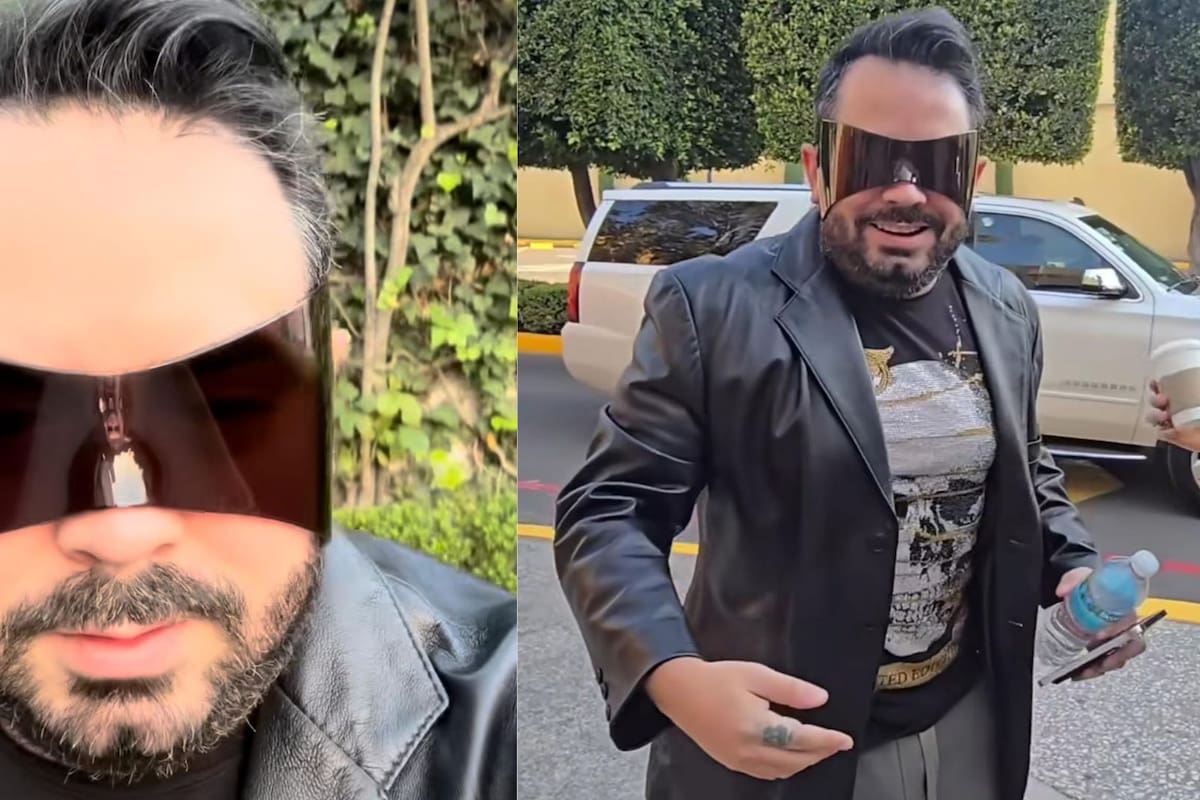 José Eduardo Derbez desata burlas en redes por sus peculiares lentes