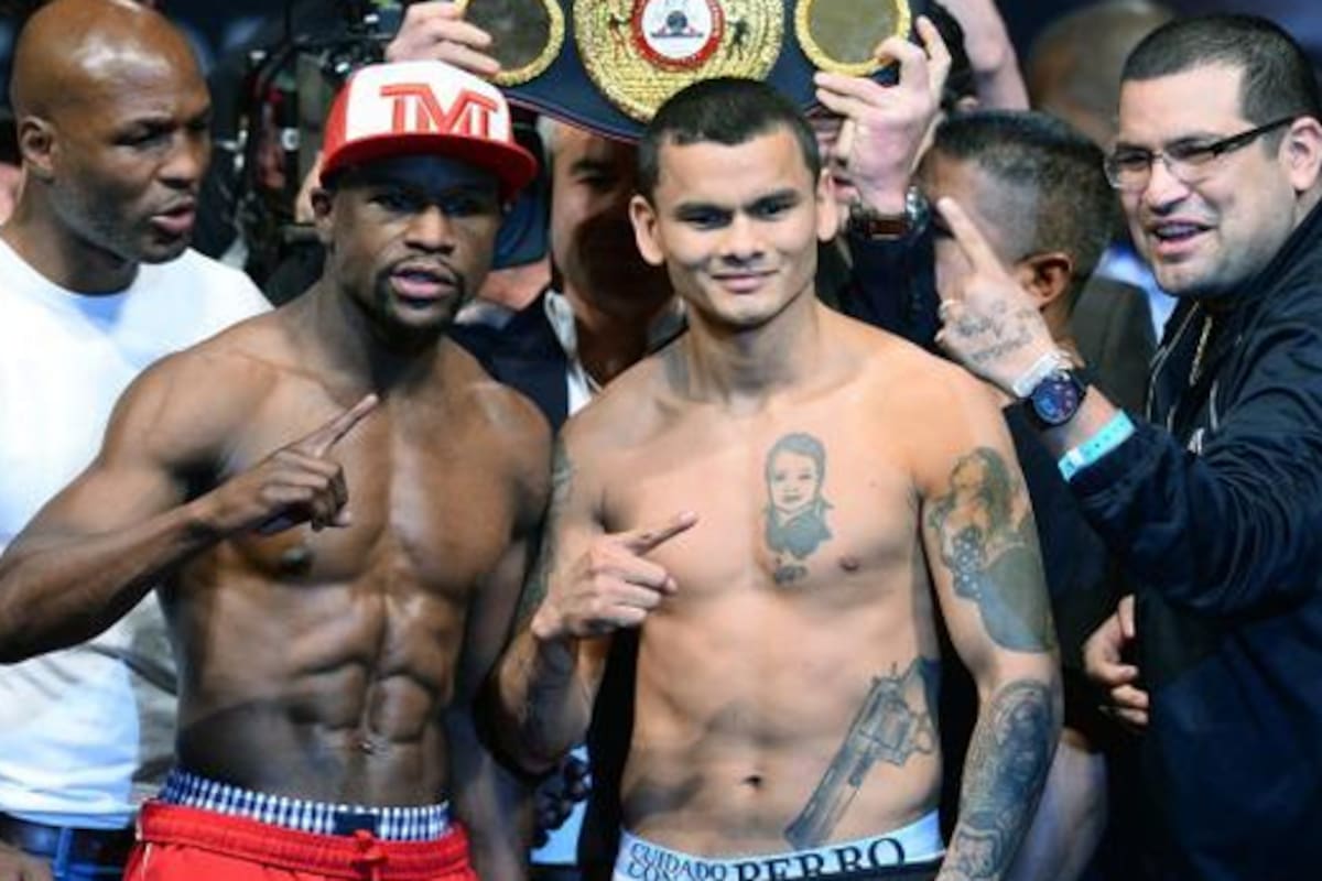 ¡Trilogía a la vista! Maidana lanza reto a Mayweather para una tercera disputa