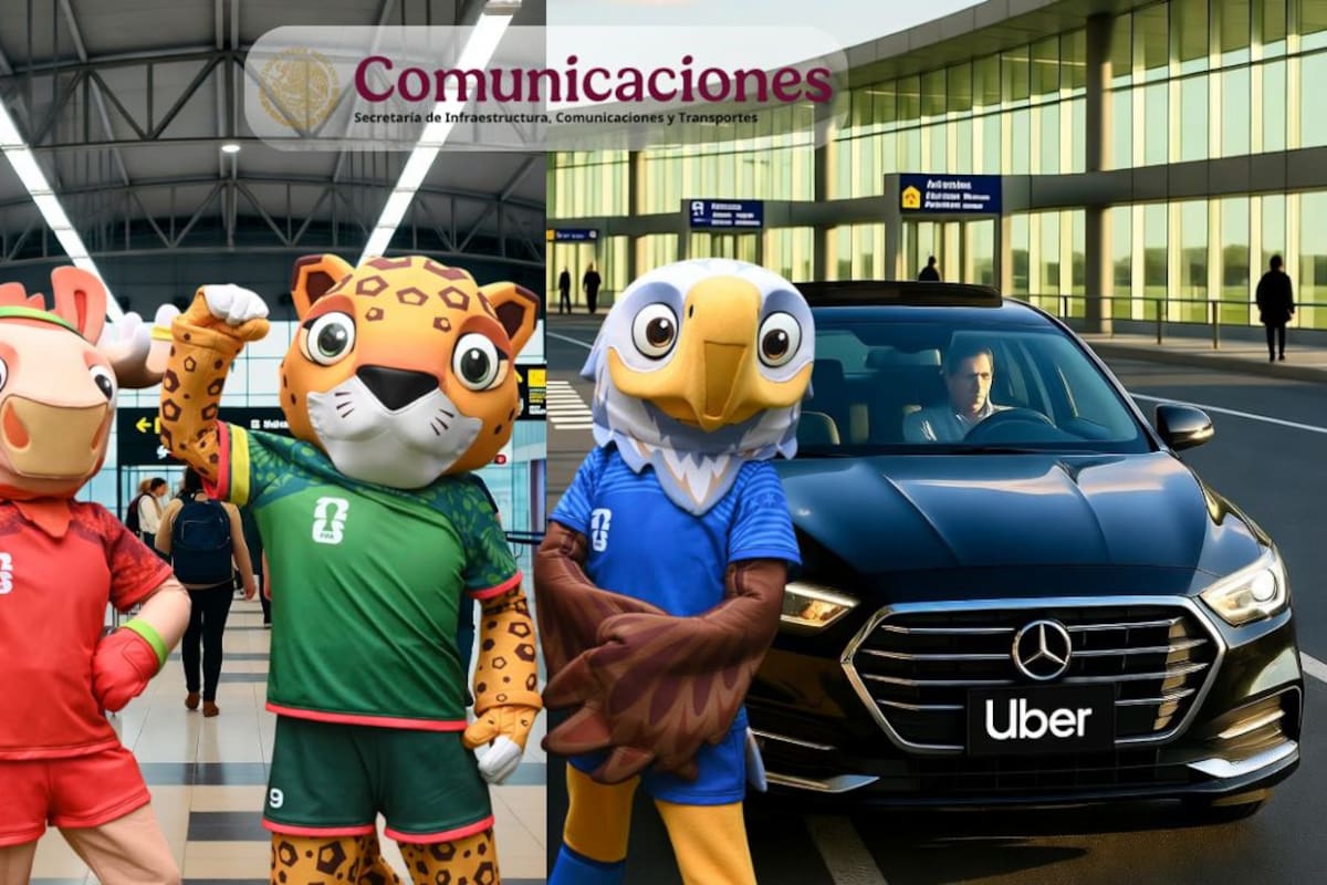 SICT propone permitir servicios de operación para Uber, Didi y taxis de aplicación en aeropuertos para la Copa Mundial de Fútbol 2026