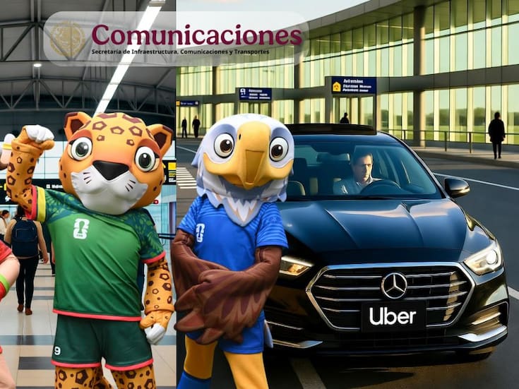 SICT propone permitir servicios de operación para Uber, Didi y taxis de aplicación en aeropuertos para la Copa Mundial de Fútbol 2026