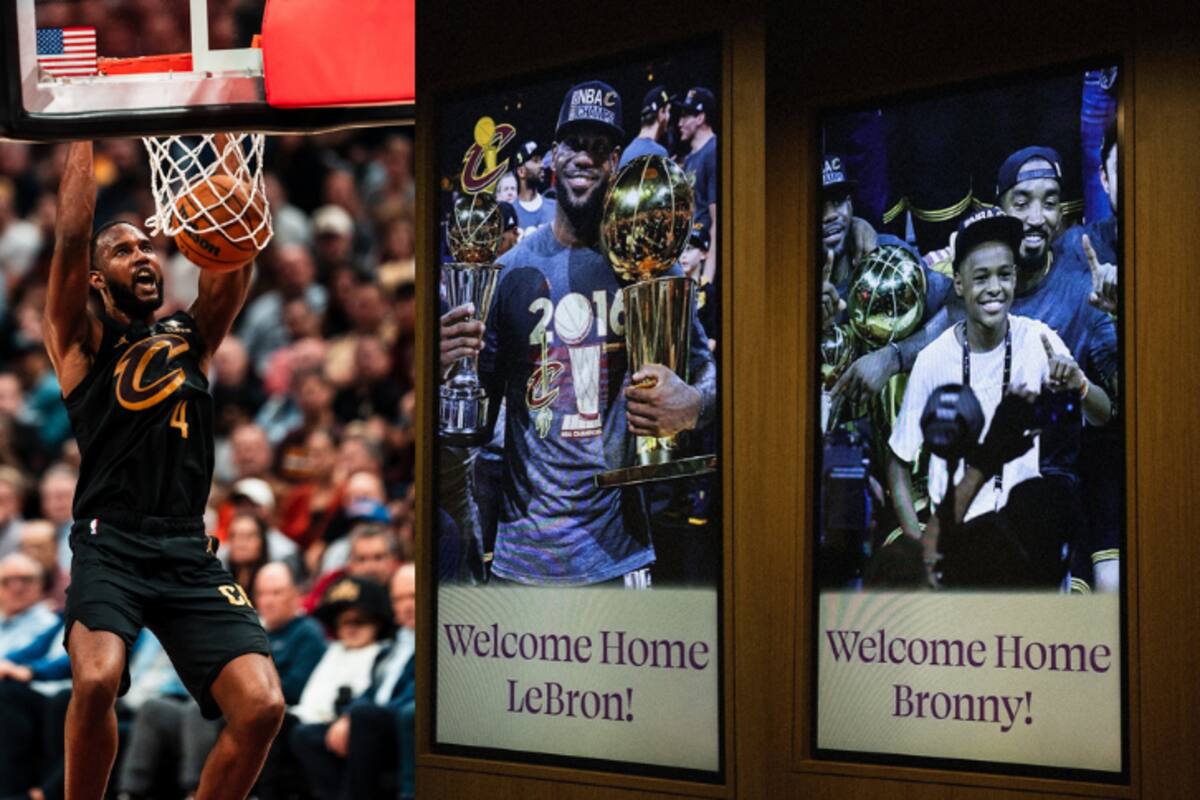 ¡Primeros puntos de James Jr.! Los Cavaliers rinden homenaje a LeBron y Bronny en la derrota de los Lakers