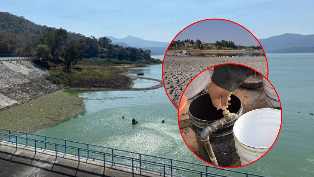 Las lluvias en la CDMX llegan en el momento más crítico de falta de agua en la Presa de Cutzamala, que surte a la capital del País y al Estado de México. | Especial