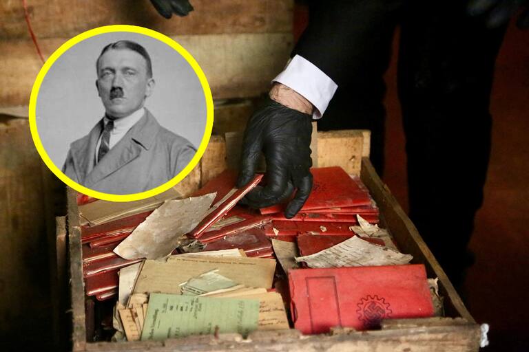 Nazi Materials Found in Argentine Supreme Court Archives Boxes of Nazi material discovered in Argentina