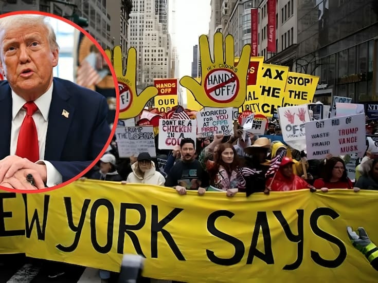 Veteranos protestan contra Trump en más de 70 ciudades por militarización de EEUU