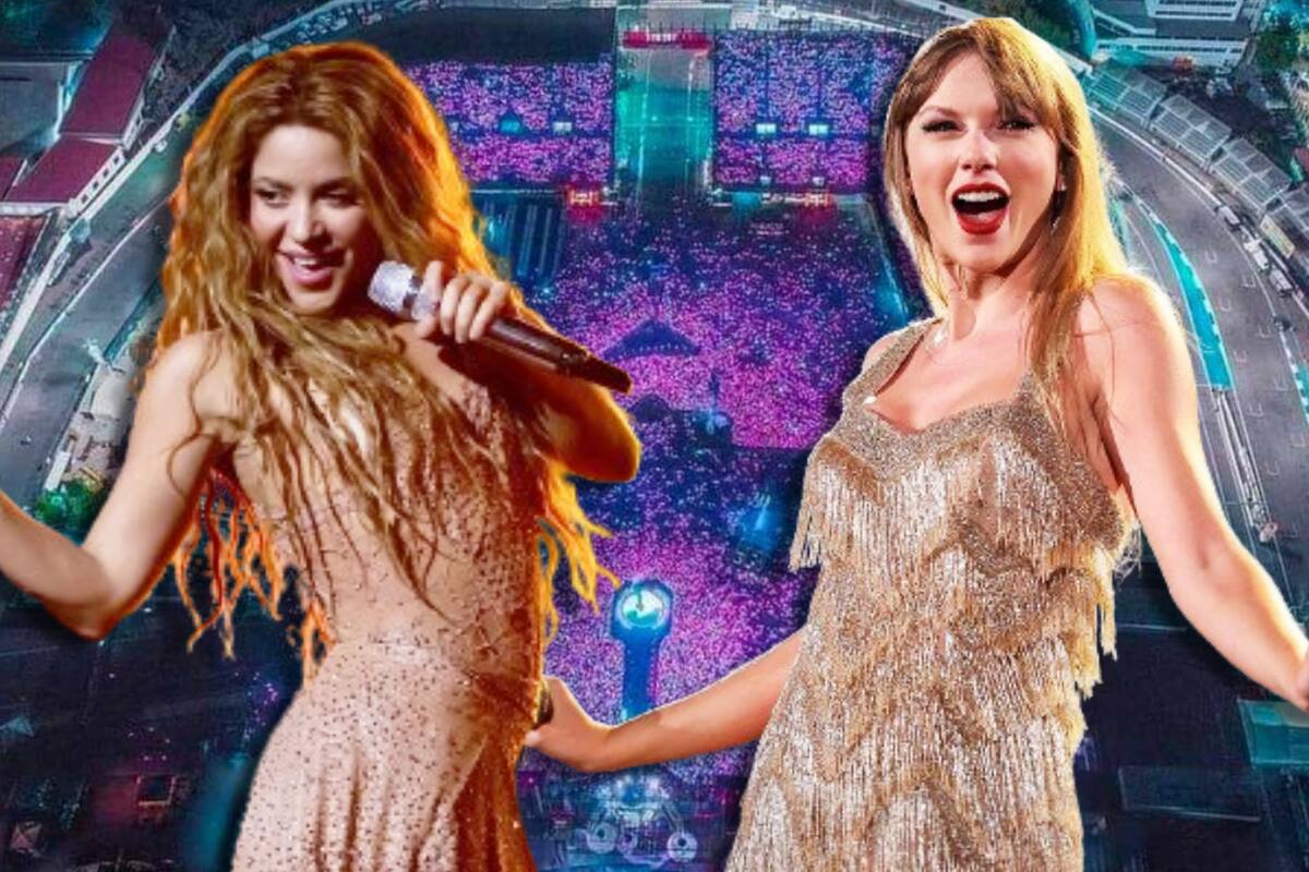 Shakira rompe récord de Taylor Swift en México con su gira ‘Las mujeres ya no lloran’