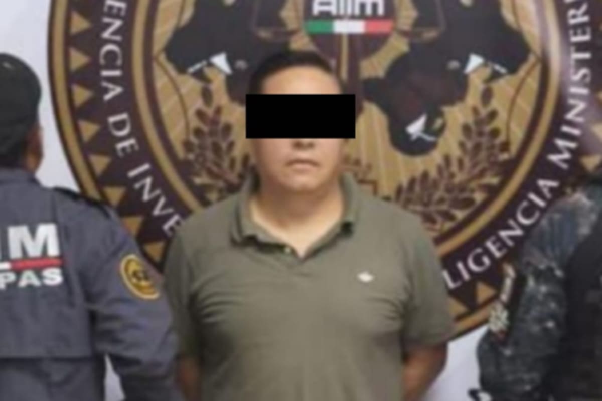 Capturan en Chiapas a presunto responsable de violación agravada contra adolescente