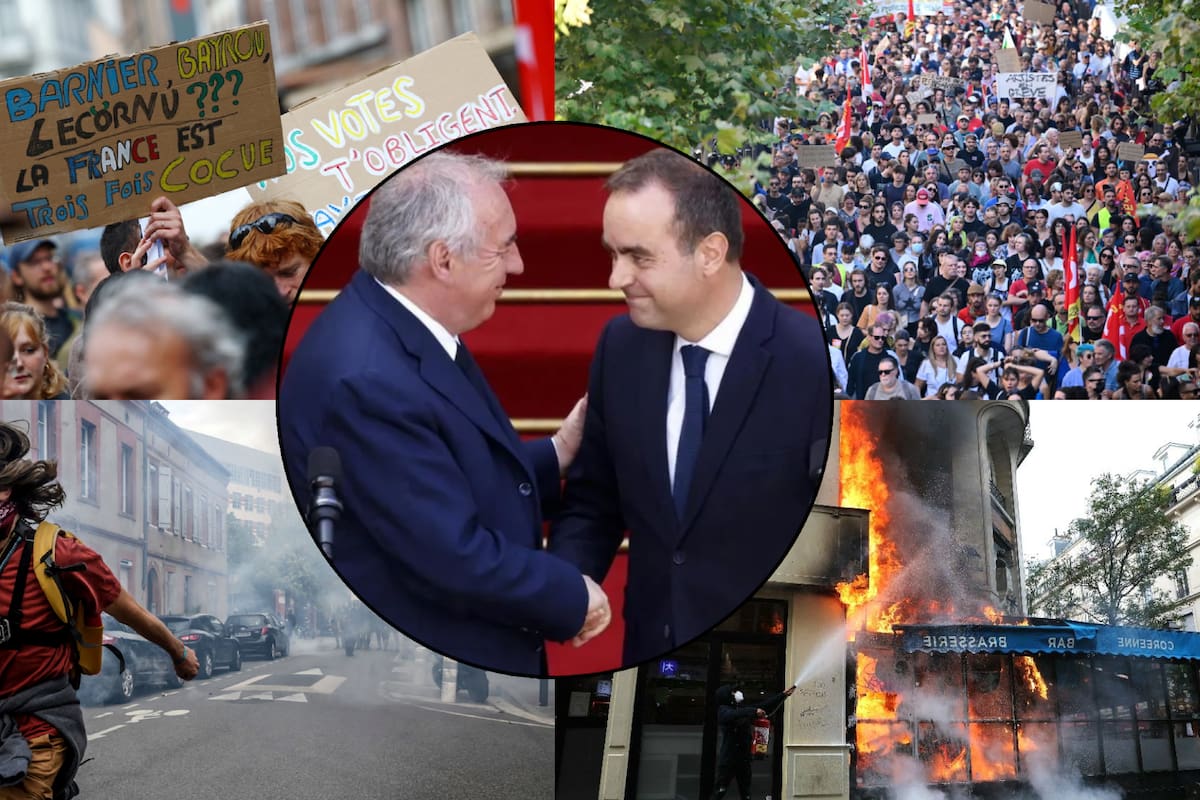 Sébastien Lecornu asume como primer ministro de Francia mientras las protestas de “¡Bloqueemos Todo!” sacuden el país; reportan más de 300 detenidos