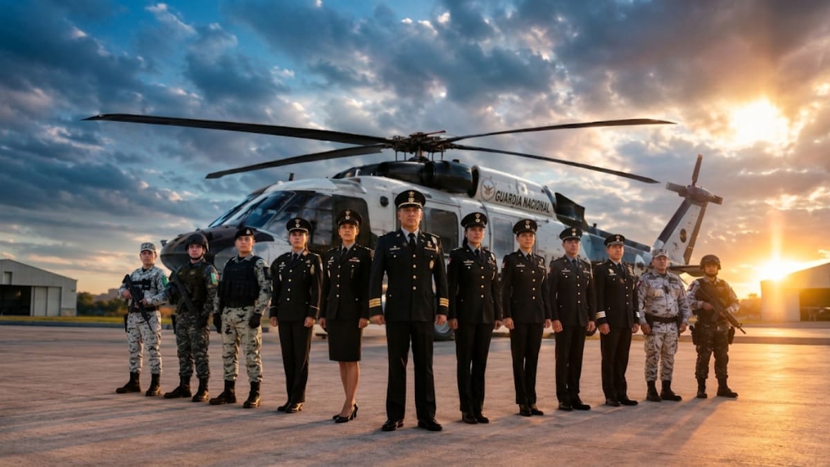 La carrera militar contempla distintos grados y responsabilidades conforme avanzan los integrantes de la Guardia Nacional.