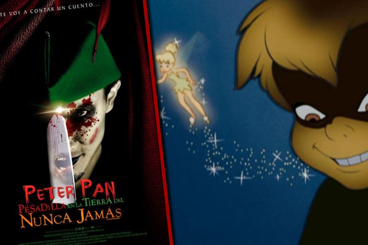 Peter Pan se convierte en el villano de la nueva película de terror “Peter Pan: Pesadilla en Nunca Jamás”