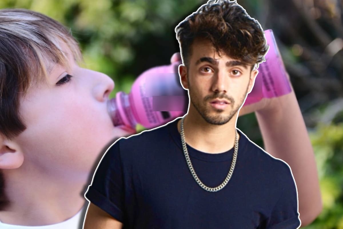 ¿La bebida del influencer Fede Vigevani es apta para niños?