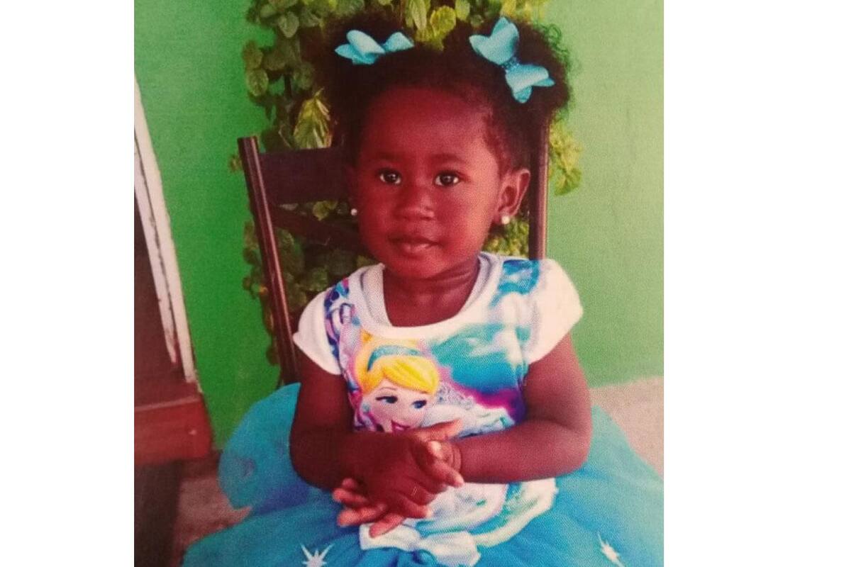 Buscan a Marina Joyeuse Alexandre Rodríguez de 2 años