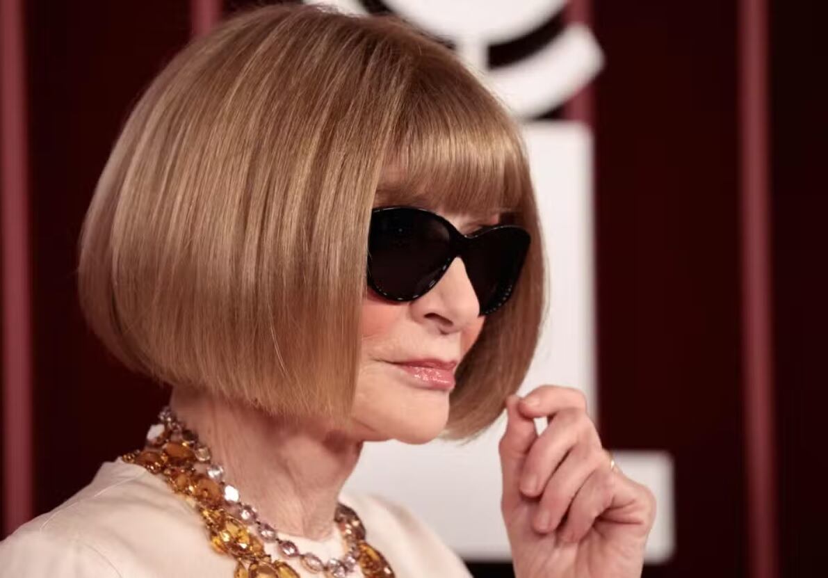 Vogue Editor-in-Chief Anna Wintour attends the 78th Tony Awards at Radio City Music Hall in New York on June 8, 2025. KENA BETANCUR / AFP