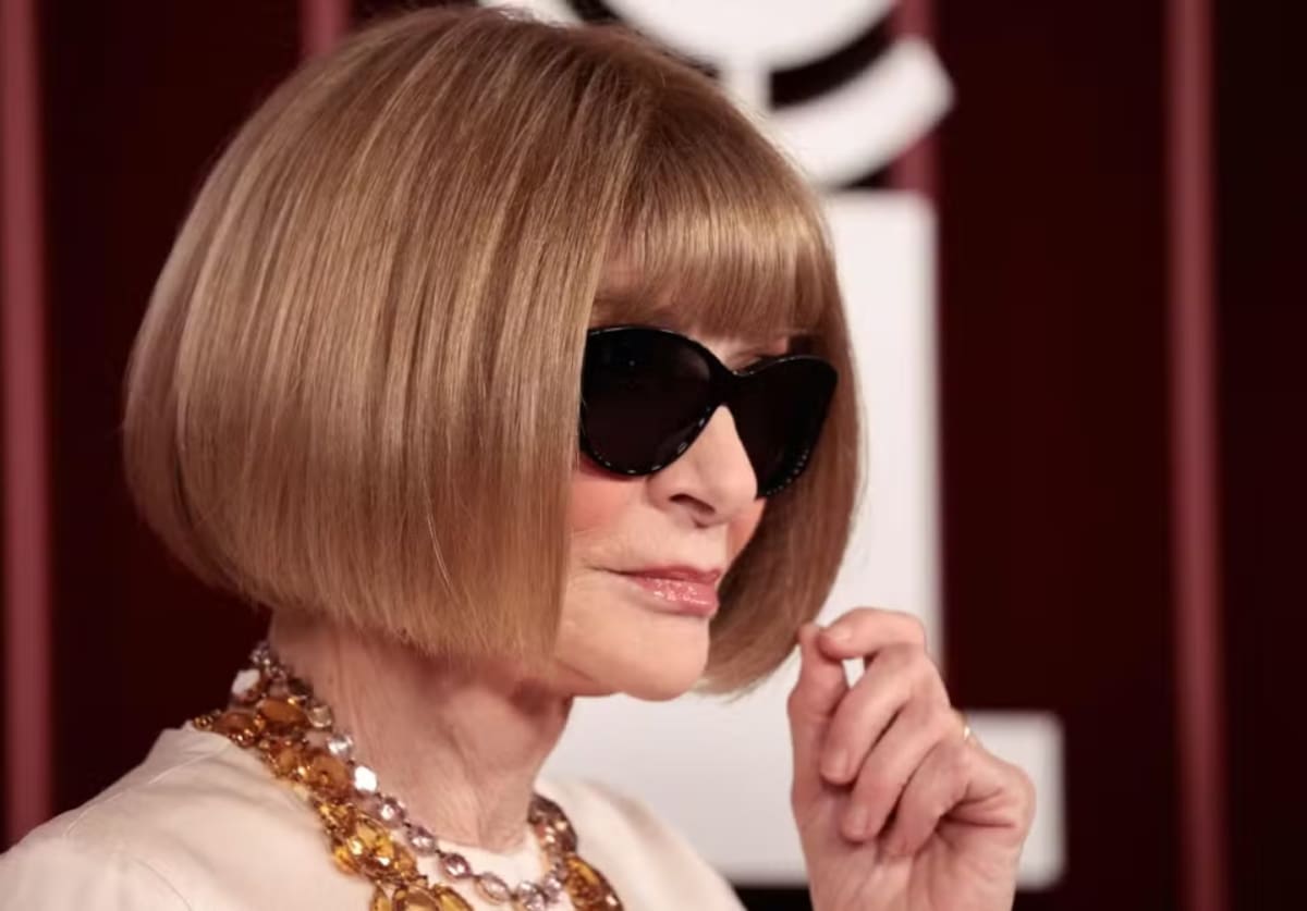Vogue Editor-in-Chief Anna Wintour attends the 78th Tony Awards at Radio City Music Hall in New York on June 8, 2025. KENA BETANCUR / AFP