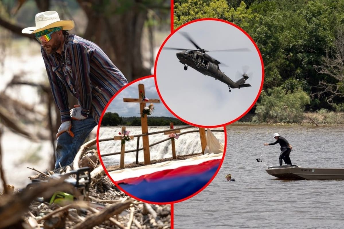 Lluvias suspenden búsqueda en Texas tras devastadoras inundaciones del 4 de julio, así se ven las secuelas hasta el momento: IMÁGENES
